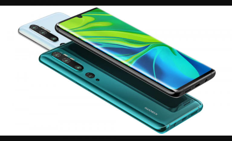 mi note 10 camera megapixel